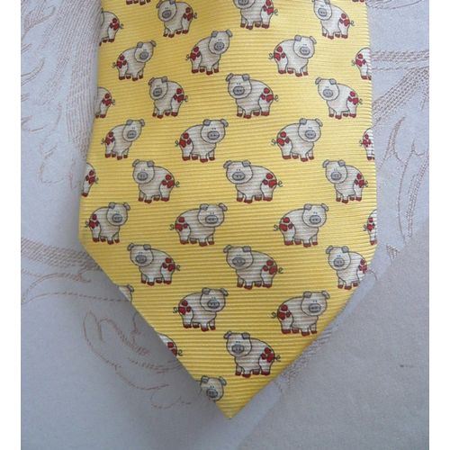 Cravate Vintage - 100% Soie - Lanzi