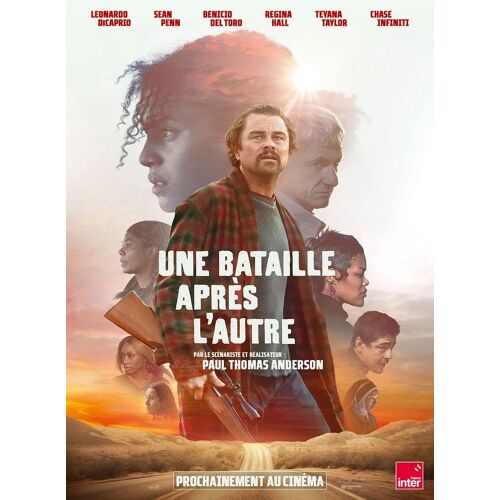 Une Bataille Après L'Autre (One Battle After Another)-Véritable Affiche De Cinéma Pliée-Format 120x160 Cm - De Paul Thomas Anderson Avec Leonardo Dicaprio, Sean Penn, Benicio Del Toro - 2025