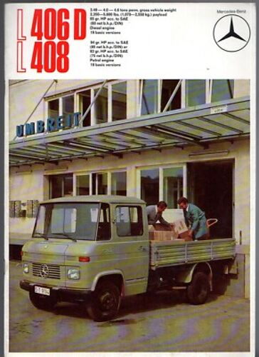Brochure Mercedes L406d L408