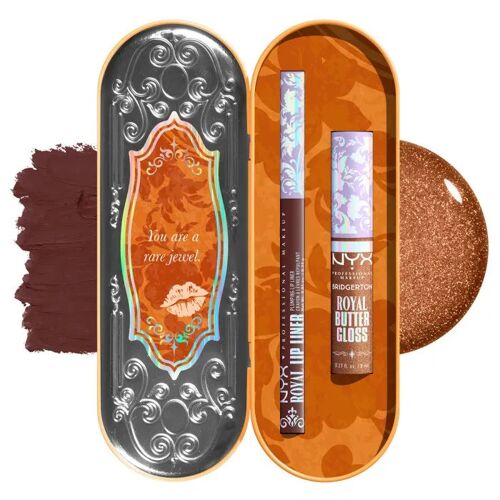 Nyx Professional Makeup Collection Limitée Bridgerton Royal Kit Lèvres 06 Multicolore