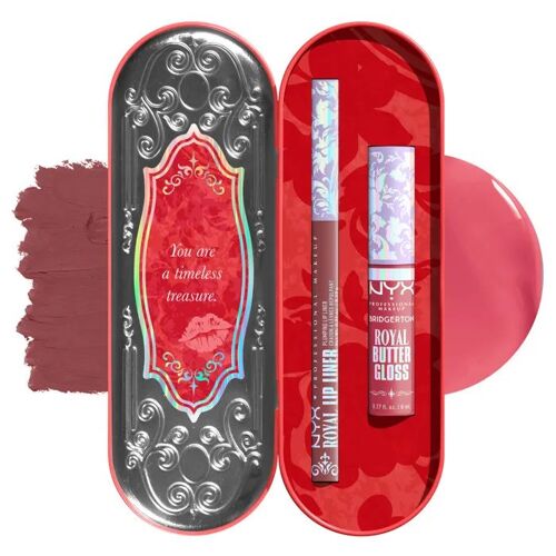 Nyx Professional Makeup Collection Limitée Bridgerton Royal Kit Lèvres 01 Multicolore
