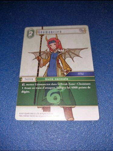 Geomancien 6 055c Carte Card Final Fantasy