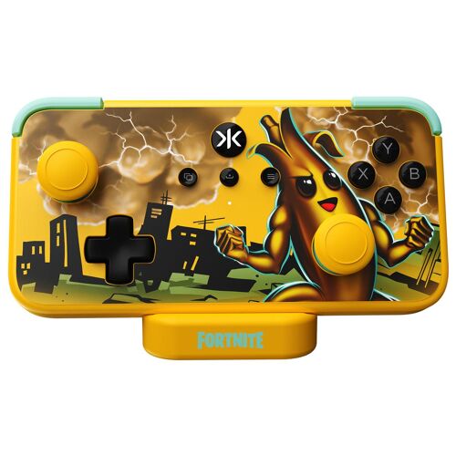 CRKD NEO S Peely Fortnite Edition Multicolore, Jaune Bluetooth/USB Manette de jeu Android, Nintendo Switch, PC, Tablette PC