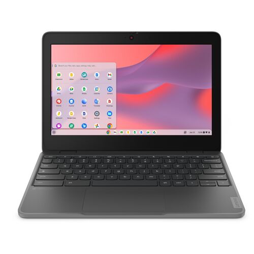Lenovo 100e Chromebook Gen 4 (Intel) Intel N N100 11.6" HD 8 Go LPDDR5-SDRAM 64 Go eMMC Wi-Fi 6E (802.11ax) ChromeOS Français Gris
