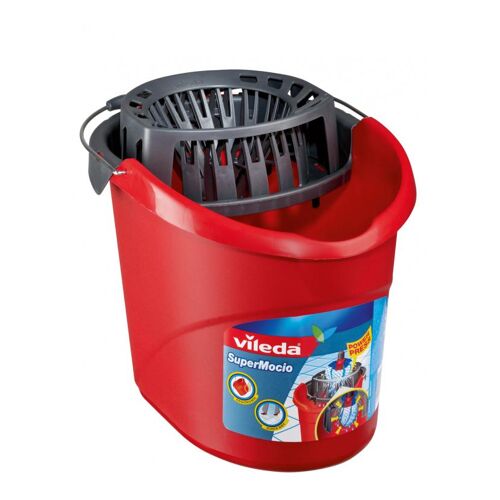 Vileda Super Mocio balai à franges et balai-éponge Rouge