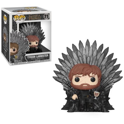 Funko Pop Deluxe: Game Of Thrones S10 - Tyrion Sitting On Iron Throne
