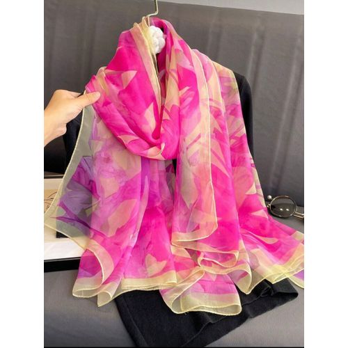 Foulard Imprimé Ginkgo