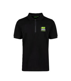 Polo Valentino Rossi Yamaha Ambassador Pour Adulte, Noir Moto Gp