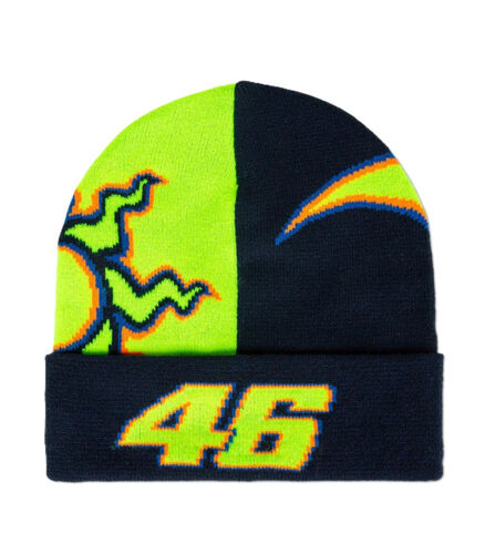 Bonnet Sole Luna Vr46 Heritage, Pour Adulte, Multicolore Moto Gp