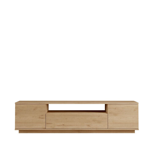 Meuble TV en bois "Rowen" - 180 x 44 x 44 cm - Marron