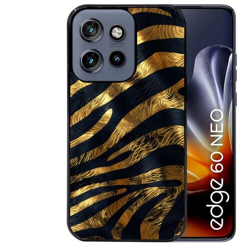 Coque noire pour EDGE 60 NEO et 50 NEO zebre gold