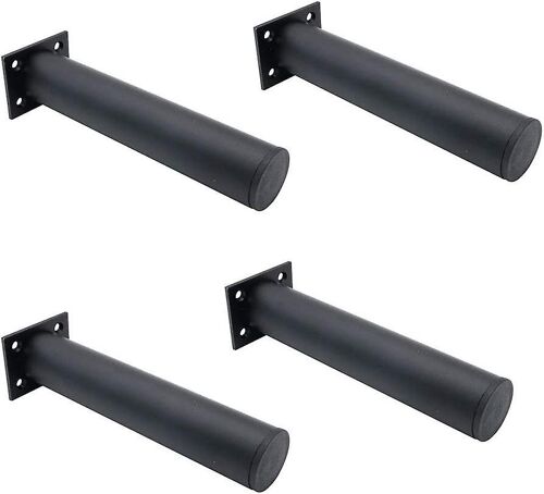 Ensemble de 4 pieds de meuble réglables en alliage d'aluminium