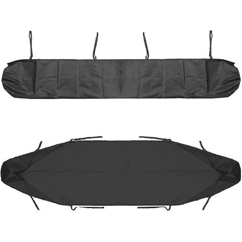 Housse De Protection Pour Auvent De Terrasse, Housse Anti-Poussière Grise Pour Auvent De Terrasse, Housse De Rangement Imperméable Pour Auvent De Terrasse, Protection Hivernale Noire