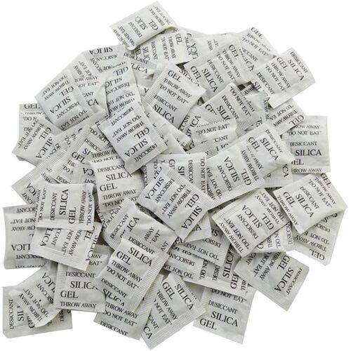 Sachet Déshydratant En Gel De Silice, 100 Sachets (1 G/Sachet)