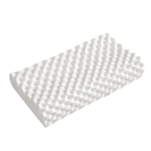 Oreiller De Lit En Latex Souple Pour Adultes, Soutien Cervical, Pour Dormir Sur Le Dos, Le Ventre Ou Le Côté, 55 X 35 Cm 