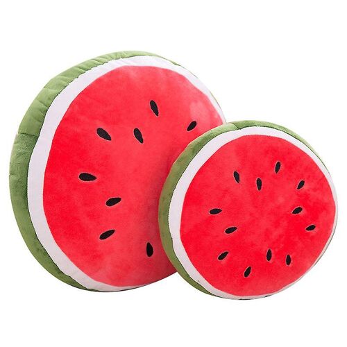Coussin Pastèque, Peluche Pastèque Moelleuse, Jouet Doux, Cadeau