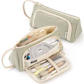 Trousse À Crayons Pour Filles, Grande Capacité, Idéale Pour Les Adolescentes, Avec Stylos Et Crayons Pour L'école Et Le Bureau.