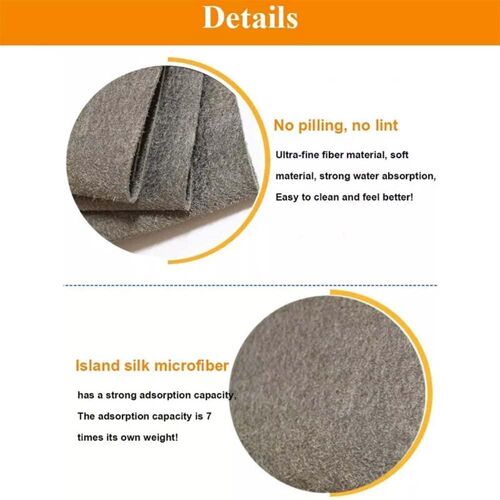 Lot de 10/20 chiffons de nettoyage magiques épais en microfibre, absorbants et brillants, réutilisables, pour la cuisine, la salle de bain, la voiture et les vitres (7,8 x 9,8 pouces, 10 pièces).