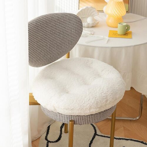 Coussin D'assise Épais Et Moelleux, Coussin En Polaire D'agneau, Tabouret Surélevé Pour Chaise De Yoga, Bureau, Maison, Café, Méditation