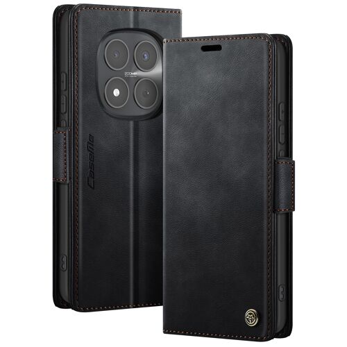 Étui Xiaomi Redmi Note 15 Pro 5G Portefeuille Anti-RFID + Support vidéo - Noir