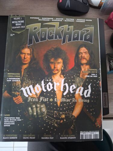 Magazine Rock Hard N⁰237 Décembre 2022 - Motörhead