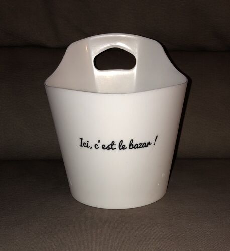 Pot / panier de rangement multi-usages Ø 14 cm H. 17 cm