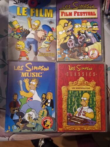 4 Dvd Les Simpson