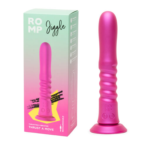 Vibromasseur Jiggle Rose - Romp - Rose