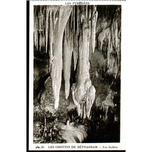 Carte Postale N°33, Les Grottes De Bétharram, Les Isolées, 1949