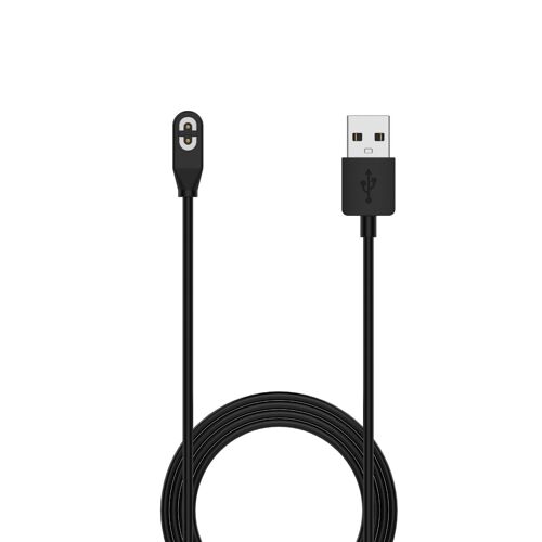Câble de charge magnétique compatible avec Shokz AS800 et série OpenRun ¿ ABS+PET Noir, 100cm