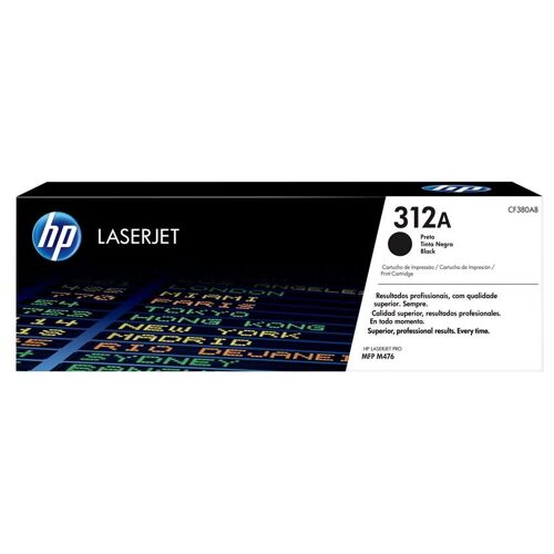HP 312A - Noir - original - LaserJet - cartouche de toner (CF380A) - pour Color LaserJet Pro MFP M476dn, MFP M476dw, MFP M476nw