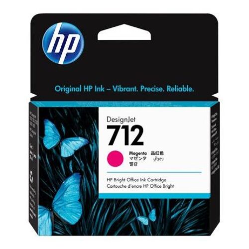 HP 712 - 29 ml - magenta - original - DesignJet - cartouche d'encre - pour DesignJet Studio, T210, T230, T250, T630, T650