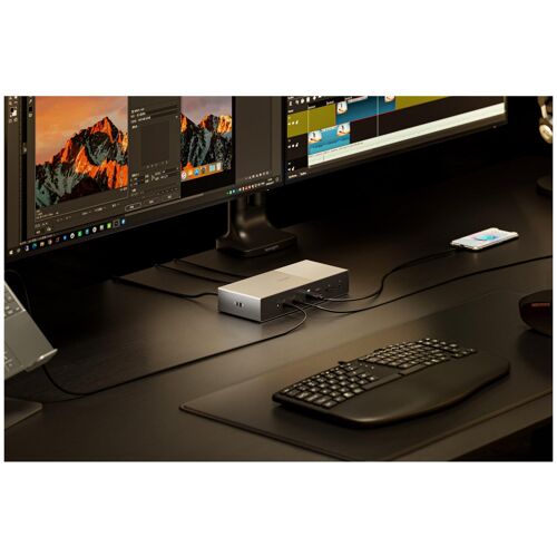 Kensington SD5000T5 EQ Station d'accueil Thunderbolt 5 avec Triple sortie vidéo 4K et alimentation PD 140 W