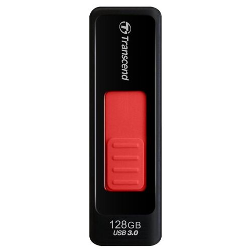 Transcend JetFlash 760 - Clé USB - 128 Go - USB 3.0 - noir