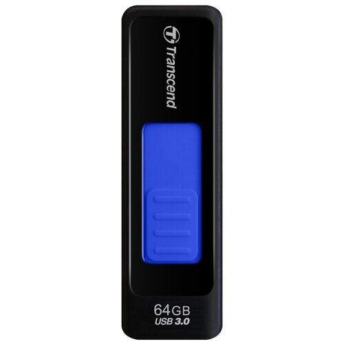 Transcend JetFlash 760 - Clé USB - 64 Go - USB 3.0 - noir