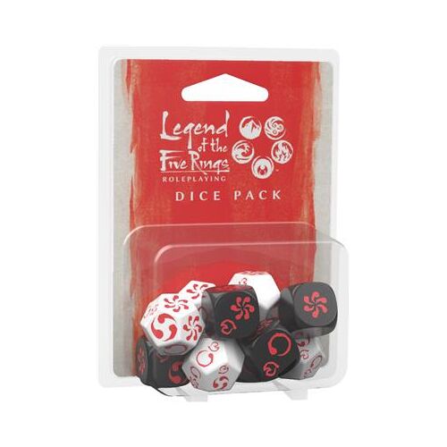 La Légende Des Cinq Anneaux Jdr : Set De Dés L5r Dice Pack
