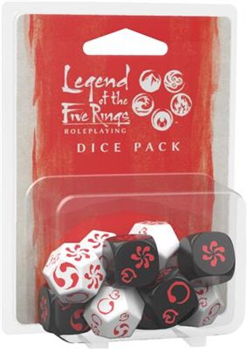 La Légende Des Cinq Anneaux Jdr : Set De Dés L5r Dice Pack