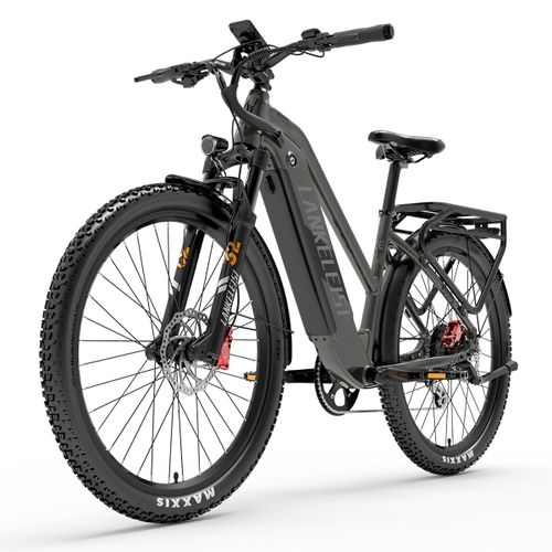 Vélo Électrique Lankeleisi Mx600 Pro 27,5" Moteur 500 W Vélo Électrique Adulte 48 V 20 Ah 7 Vitesses Charge Maximale 150 Kg Vitesse Maximale 40 Km/H Noir