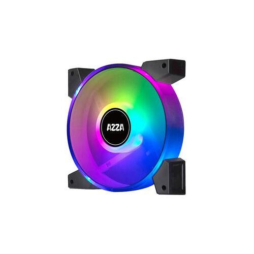 Azza HURRICANE II Boitier PC Refroidisseur d'air 12 cm Noir et Blanc