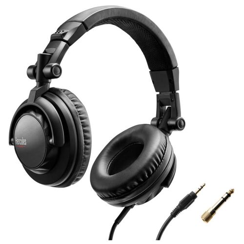 Hercules HDP DJ45 Casques Avec fil Arceau Musique Noir