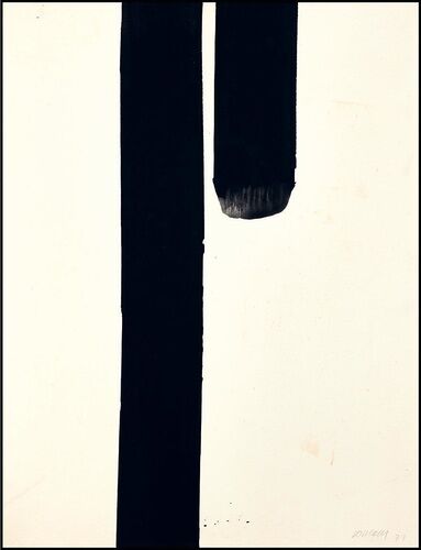 Pierre Soulages - Une Autre Lumière, Peintures Sur Papier