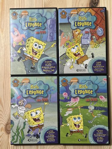 Bon L'éponge 4 Dvd Éditions Atlas