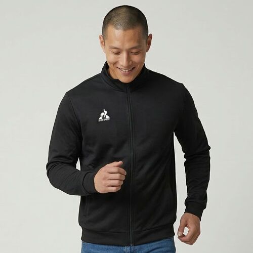 Gilet Zippé Col Cheminé Avec Logo Homme Le Coq Sportif