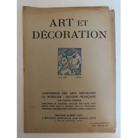 Art Et Décoration Juillet 1925