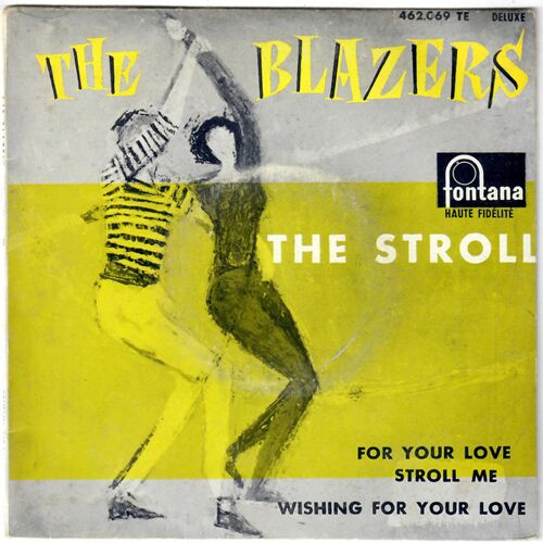 45t Vinyle Ep The Blazers The Stroll