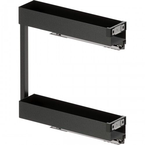 Kit coulissant étroit Sub Slim 90 Essentio anthracite - 512 x 150 mm Vauth Sagel