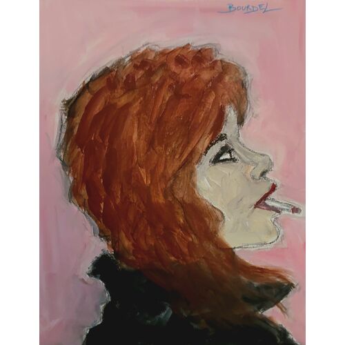 Portrait Jeune Femme "Lenna" 28x36 Par Stéphane Bourdel