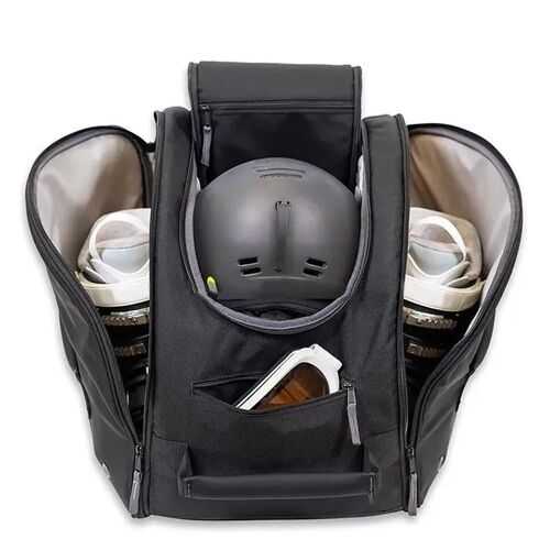 Sac compatible avec casque de ski / chaussures de ski SR1 Cranit sac à casque sac à dos de voyage noir