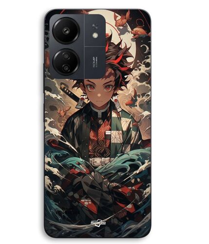 Coque Pour Xiaomi Redmi 13C 4g Demon slayer Tanjiro anime manga Maniacase