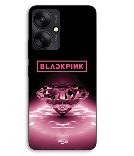 Coque Pour Xiaomi Redmi 13C 5g blackpink diamond noir et rose Maniacase